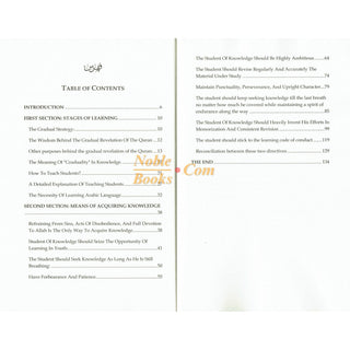 Stages & Means of Seeking Knowledge