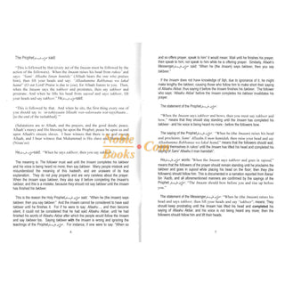 The Essay Of Ahmad bin Hanbal On Prayer By Dr. Hafiz M.S.Usmani