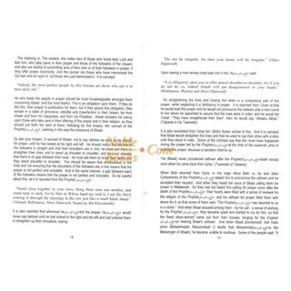 The Essay Of Ahmad bin Hanbal On Prayer By Dr. Hafiz M.S.Usmani