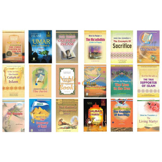 Golden Series of the Prophets Companions (Set of 18 books or Individual Book) By Darussalam Research (For Youth)