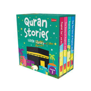 Quran Stories - Little Library - Vol.3 (4 Board Books Set)