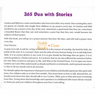 365 Dua with Stories By Ali CaraCam and Hasibe Sahin (Hardcover)