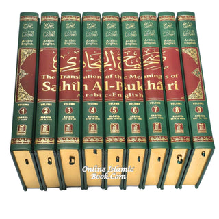 Sahih Al-Bukhari (9 Vol. Set) By Dr. Muhammad Muhsin Khan (Deluxe Print) - Noble Books