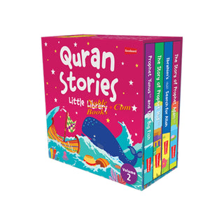 Quran Stories - Little Library - Vol.2 (4 Board Books Set)