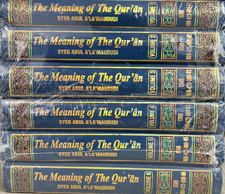 Tafheem-ul-Quran (Meanings of the Quran 6 Vols) ENGLISH By Syed Abul A'la Maududi (Tafsir)