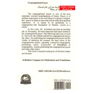 Congregational Prayer By Dr.Saalih ibn Ghaanim al-Sadlaam