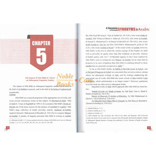 A Thesaurus of Assumed Synonyms in Arabic By Abu Hilal al- Askari
