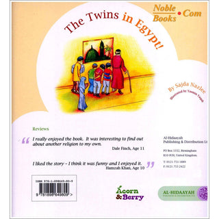Acorn and Berry Book 3 The Twins in Egypt By Sajda Nazlee,ISBN: 9781898649809
