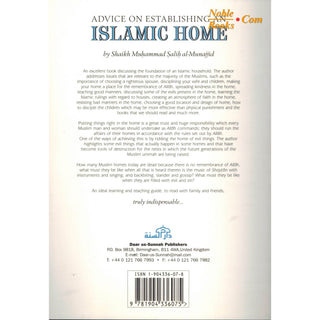 Advice on Establishing an Islamic Home - Noble Books