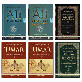Biography Of Four Caliph Of Islam (Complete Set) By Dr. Ali Muhammad Muhammad As-Sallaabee