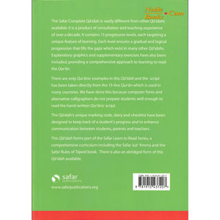 Complete Qaidah,Safar Learn to Read Series