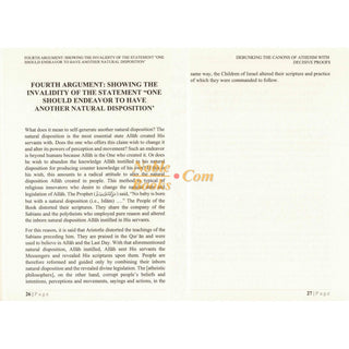 Debunking the canons of Atheism with Decisive proofs by Sheikh Abdul-Rahman ibn Nasir al-Sa'di