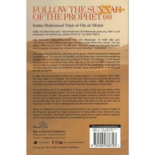 Follow The Sunnah of The Prophet by Muhammad Nasir al-Din al-Albani - Noble Books