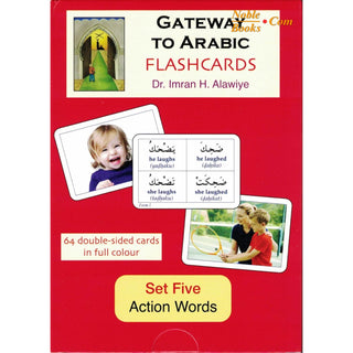 Gateway To Arabic Flash card Set Five (Action Flashcards) By Dr. Imran Hamza  Alawiye - Noble Books