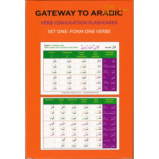 Gateway to Arabic Verb Conjugation Flashcards By Dr. Imran H Alawwiye - Noble Books