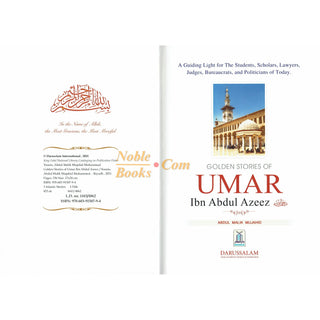 Golden Stories of Umar Ibn Abdul Aziz By Abdul Malik Mujahid - Noble Books