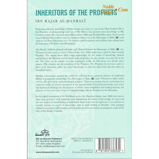 Inheritors Of Prophets By Ibn Rajab Al-Hanbali - Noble Books