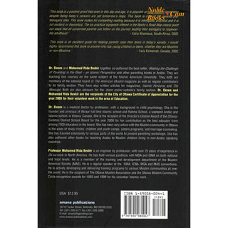 Muslim Teens - A Practical Parenting Guide Today's Worry, Tomorrow's Hope By Dr. Ekram & Mohamed Rida Beshir