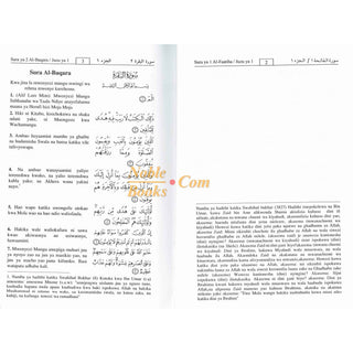 Noble Quran in Swahili Language (Arabic to Sawahili Language Translation)