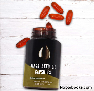 Black Seed Oil Capsule Double Strength 1000mg X 60 Capsules (> 3% Thymoquinone) - Full Spectrum Virgin Cold Pressed