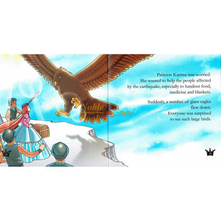 Princess Karima And The Giant Eagles By Ali Gator