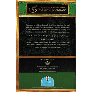 Questions and Answers on Fasting Ramadan By Shaykh Muqbil Bin Hadi Al-Waadii,ISBN: 9781467581202