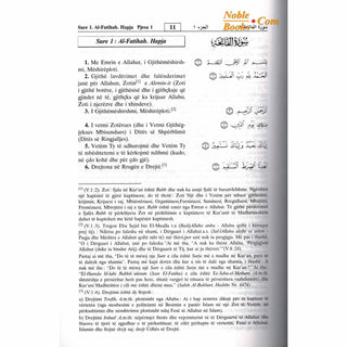 Quran in Albani Language (Shpjegimi I Kuptimeve Te Kuranit Te Larte Ne Gjuhen Shqipe) Arabic to Albani Translation By Dr. Muhsin Khan and Taqi-ud-Din Al-Hilali