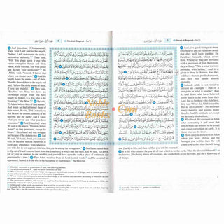 Saheeh International Quran( Arabic Text with English Meanings) Medium Hard cover