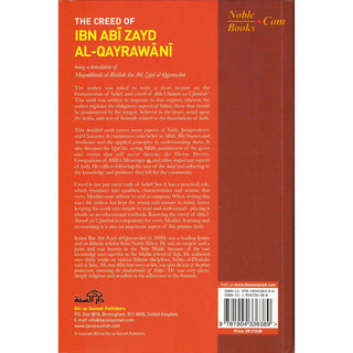 The Creed Of Ibn Abi Zayd Al Qayrawani By Imaam Abu Muhammad Abdullah Ibn Abi Zayd Al Qayraw - Noble Books