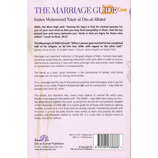 The Marriage Guide: According To The Sunnah Of The Prophet By Imam Nasir Al-Din Alabni - Noble Books