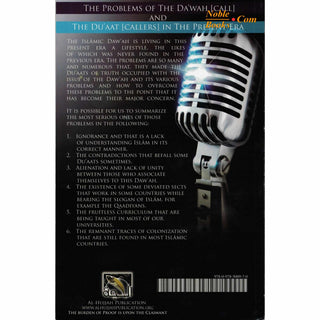 The Problems Of The Dawah (Call) And The Duaat (Callers) In The Present Era By Muhammad Amaana Ibn Ali AL-Jaami,ISBN: 9780978500970