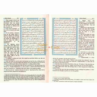 The Quran Sahih International, Arabic Text With English Meanings Medium Size (Hardcover)