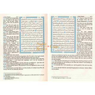 The Quran Sahih International, Arabic Text With English Meanings Medium Size (Hardcover)