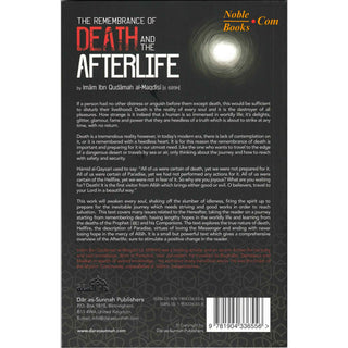 The Remembrance Of Death And The Afterlife By Imam Ibn Qudamah Al-Maqdisi - Noble Books