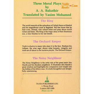 The Ring Three Moral Plays By A. A Bakathir