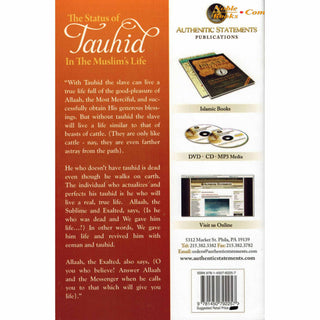 The Status Of Tauhid In The Muslims Life By Shaykh Abdur Razzaq Al-Abbaad, ISBN:9781450792257