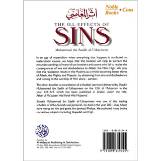 The ill Effects Of Sins By Muhammad ibn Saalih al-Uthaymeen,ISBN: 9781898649045