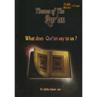 Themes of the Quran What does Quran Say to Us? By Dr. Sabiha Saleem