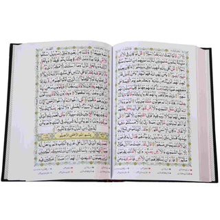 Tajweedi Quran with Urdu Tajweed Rules 16 Lines A5 8.5 x 6.0 inch (7B) Hafzi Tajweedi, Medium Size